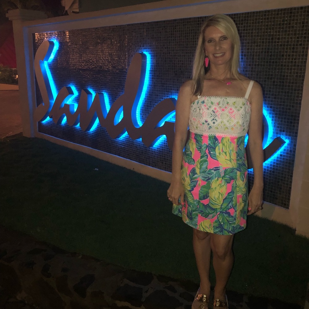 Lilly Pulitzer Strapless Dress